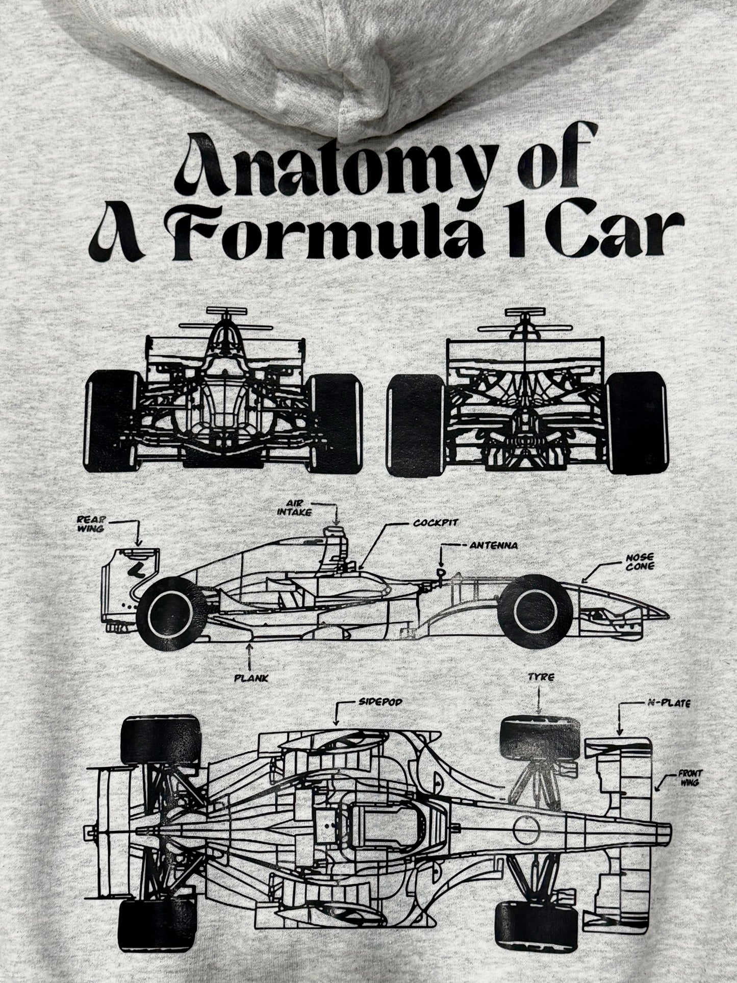 Formula 1 Anatomy Hoodie