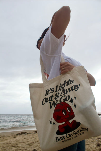 Lights Out Tote Bag